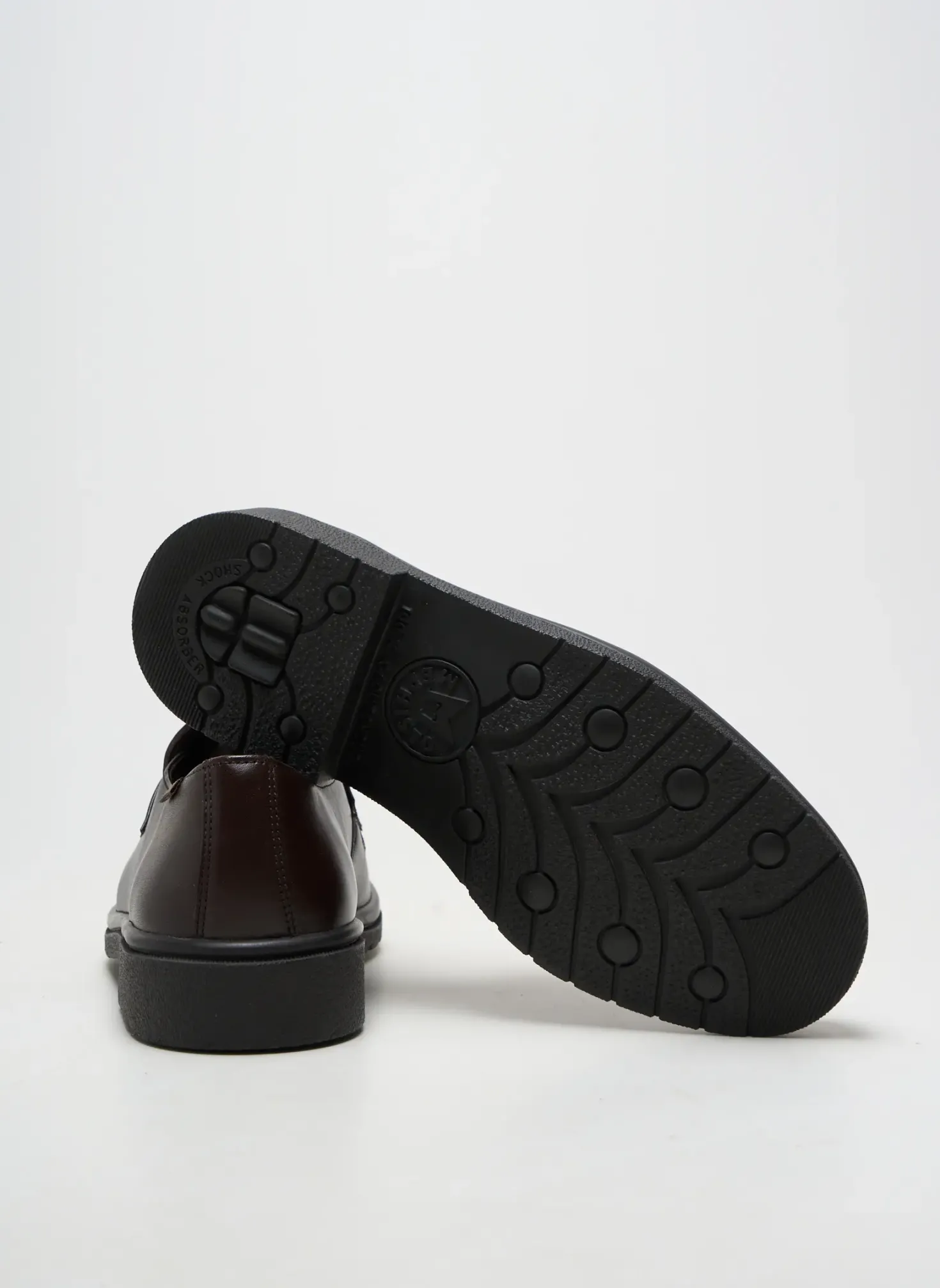 Mocassins Mephisto Marron Talon Plat Jusqu'à 3cm