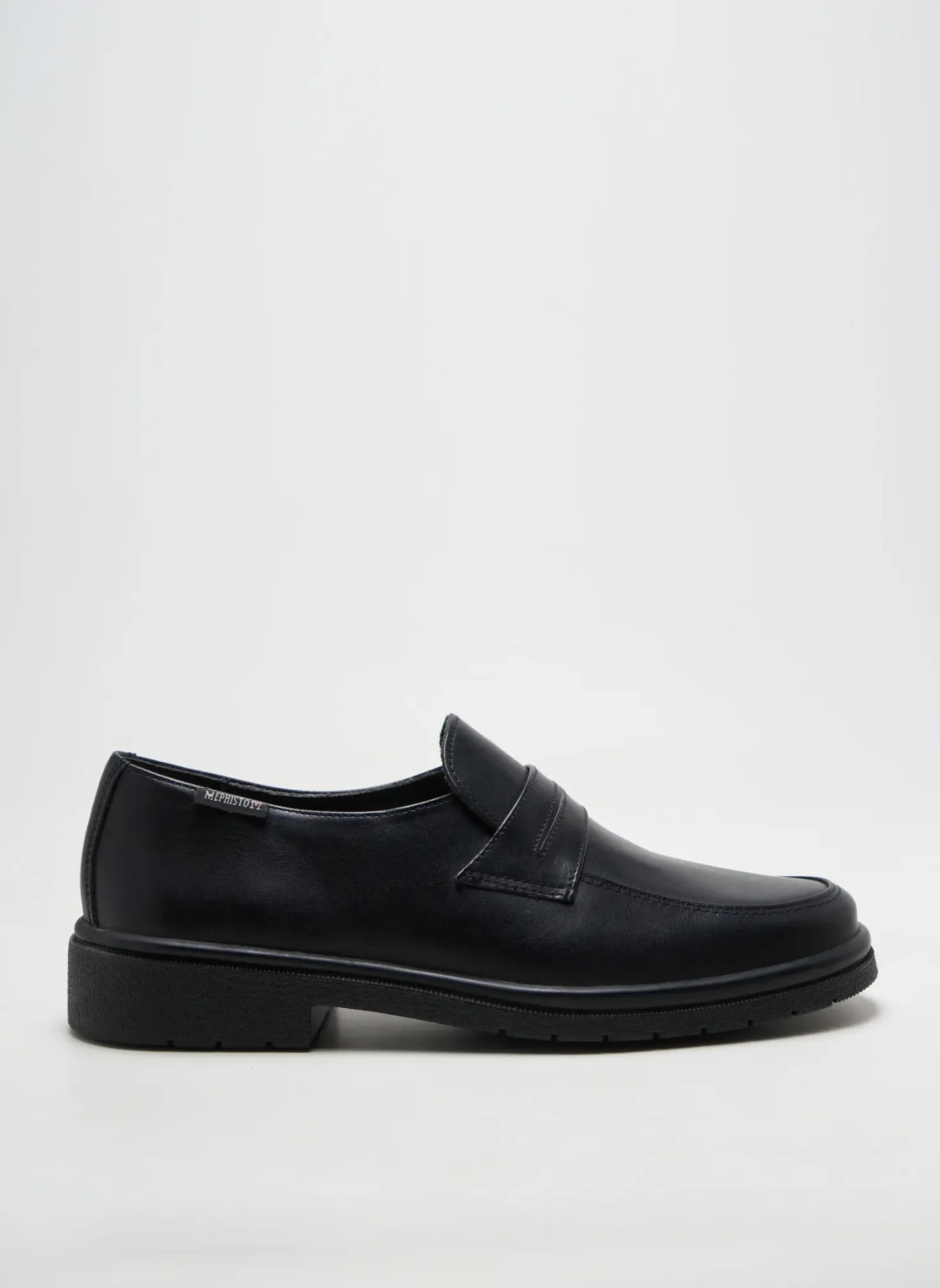 Mocassins Mephisto Noir Talon Bas
