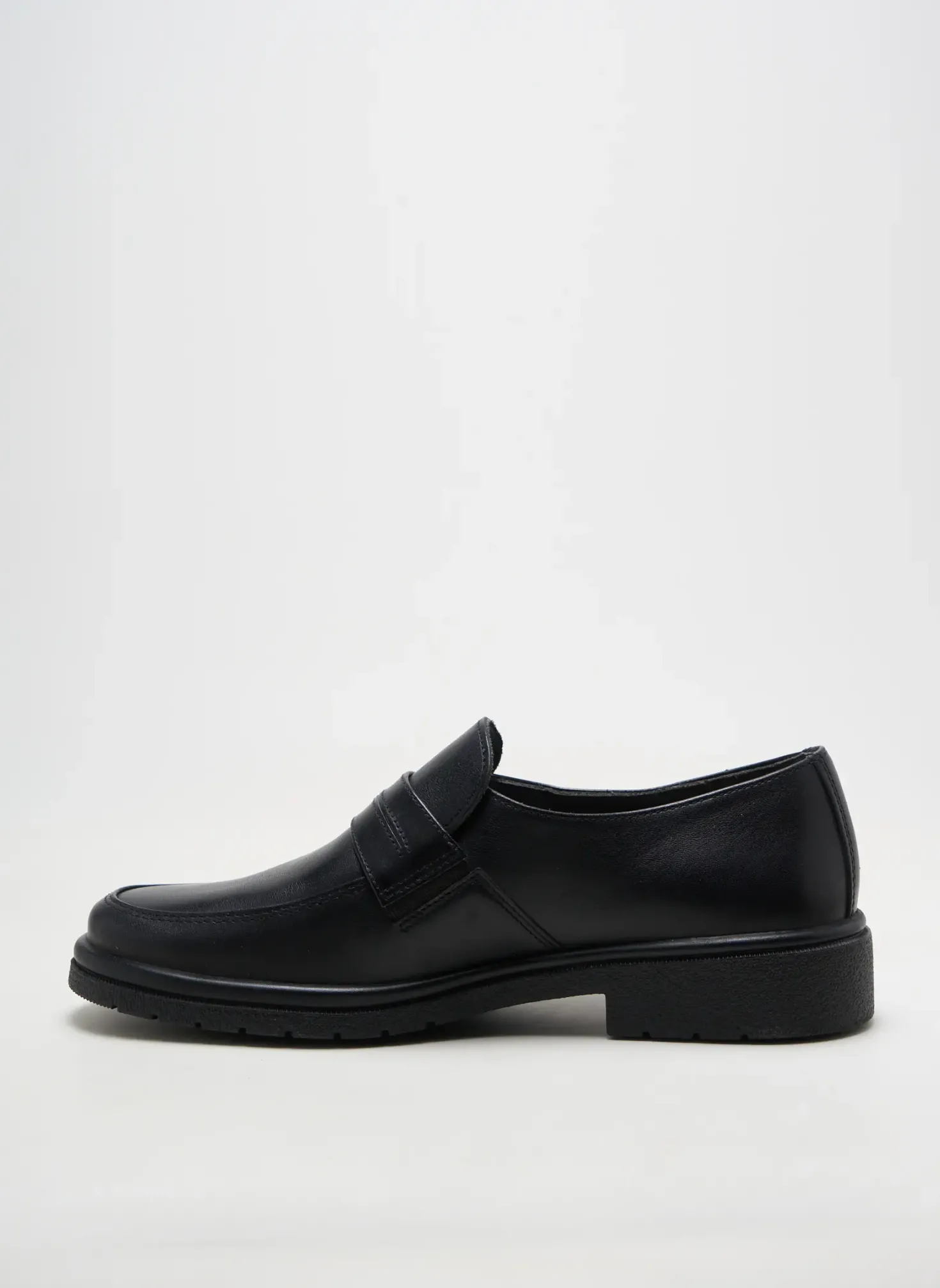 Mocassins Mephisto Noir Talon Bas