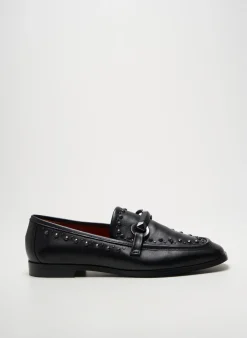 Mocassins Mjus Noir Talon Plat Jusqu'à 3cm