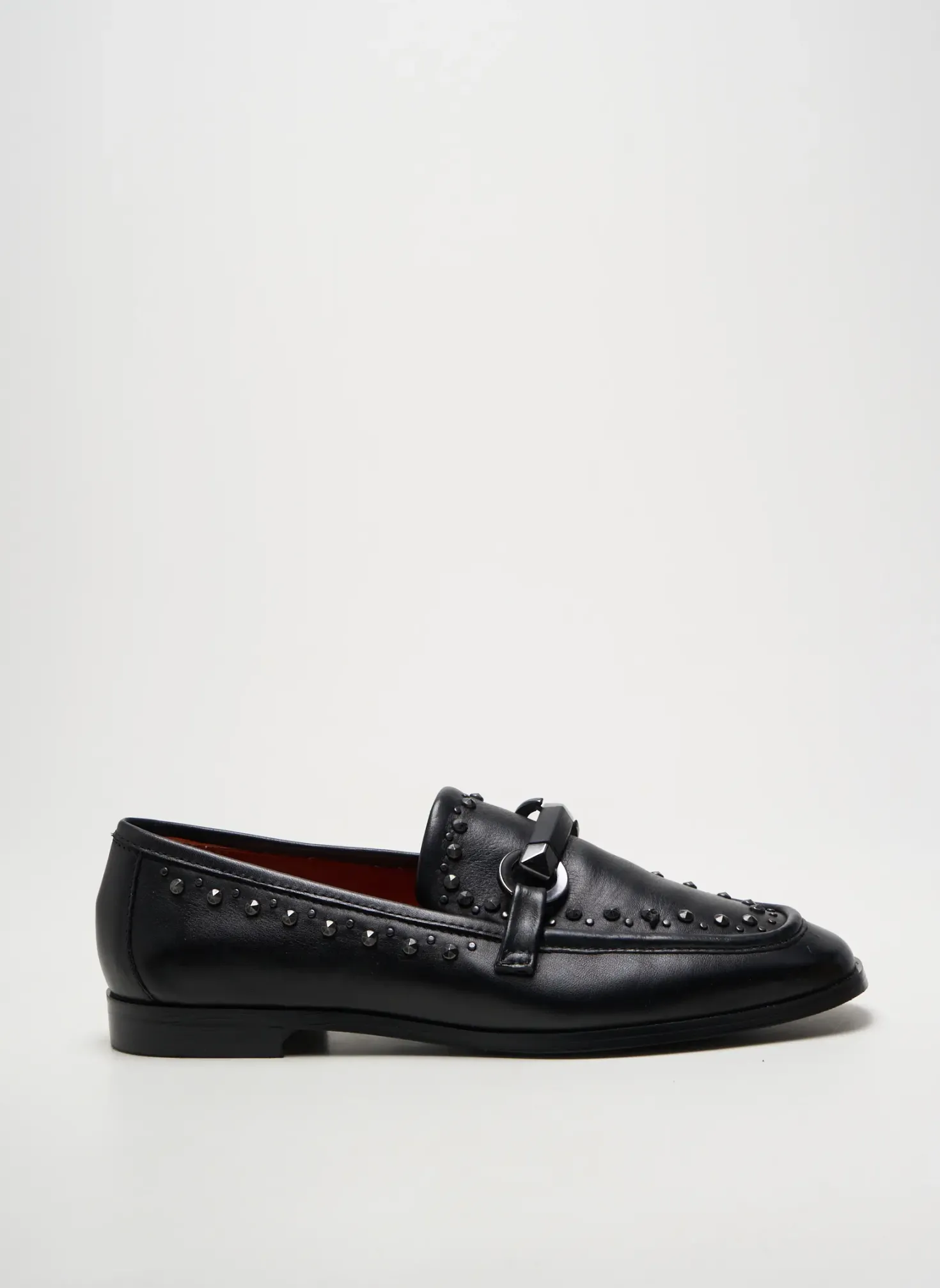 Mocassins Mjus Noir Talon Plat Jusqu'à 3cm