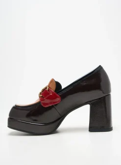 Mocassins Noa Harmon Marron Talon De 7 À 9cm