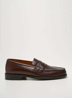 Mocassins Paco Milan Marron Talon Bas