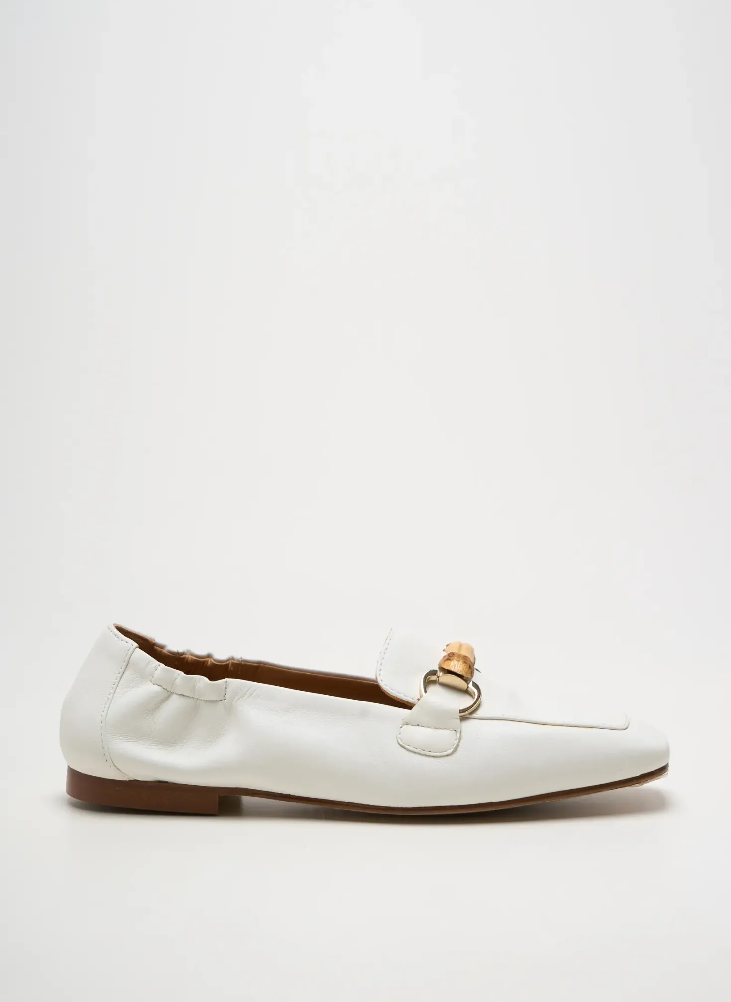 Mocassins Pedro Miralles Blanc Talon Plat Jusqu'à 3cm