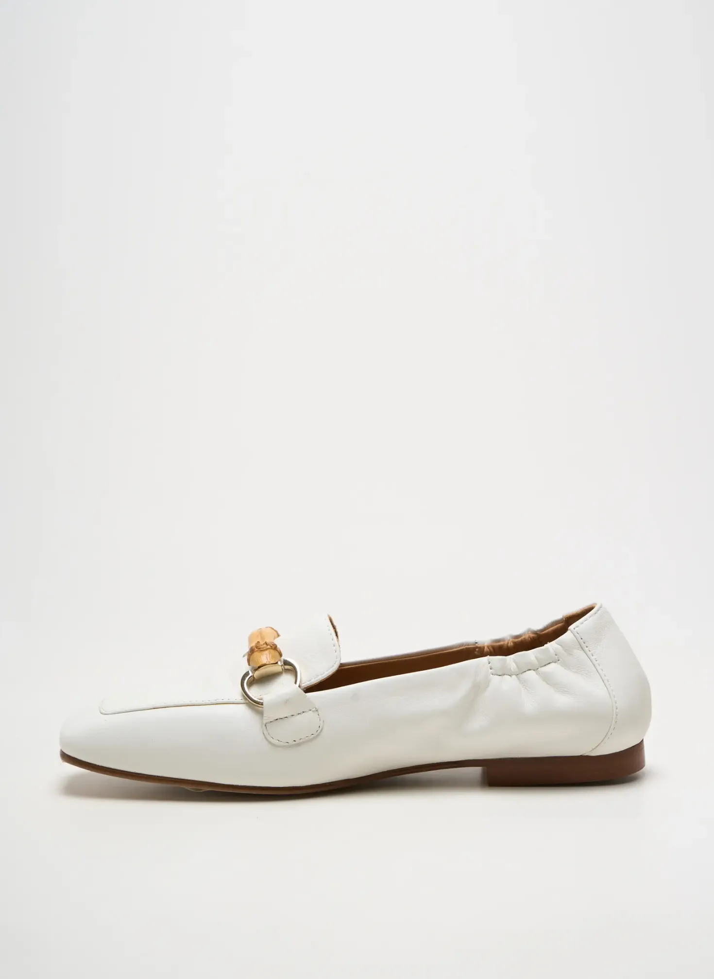 Mocassins Pedro Miralles Blanc Talon Plat Jusqu'à 3cm