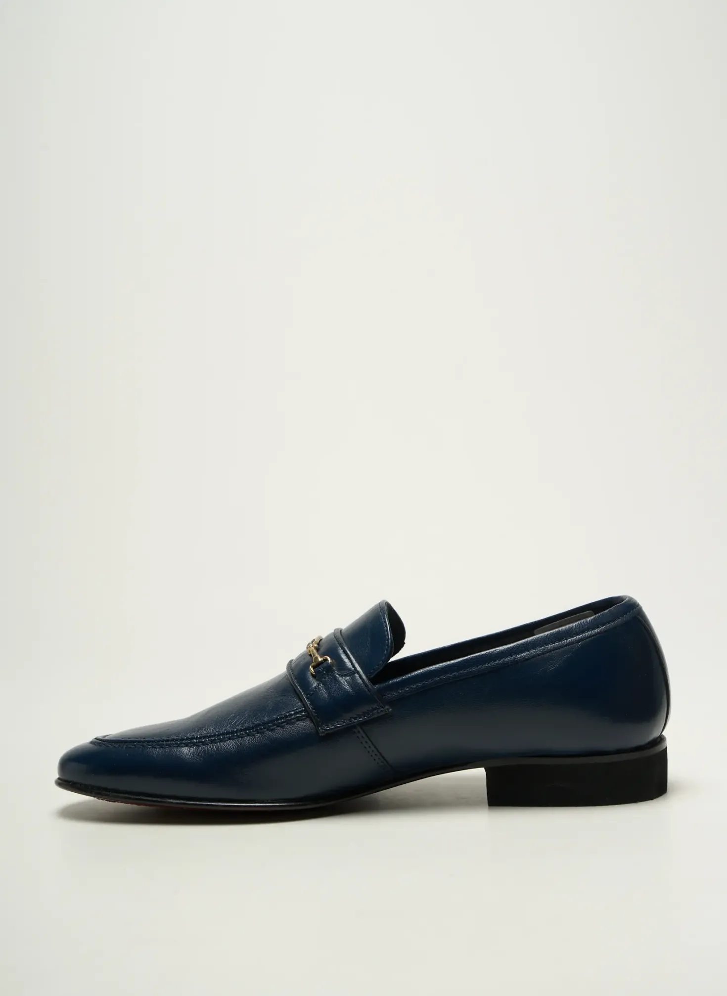 Mocassins Pierre Cardin Bleu Talon Bas