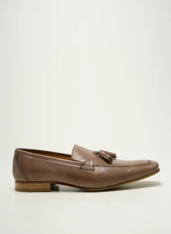 Mocassins Pierre Cardin Marron Talon Bas