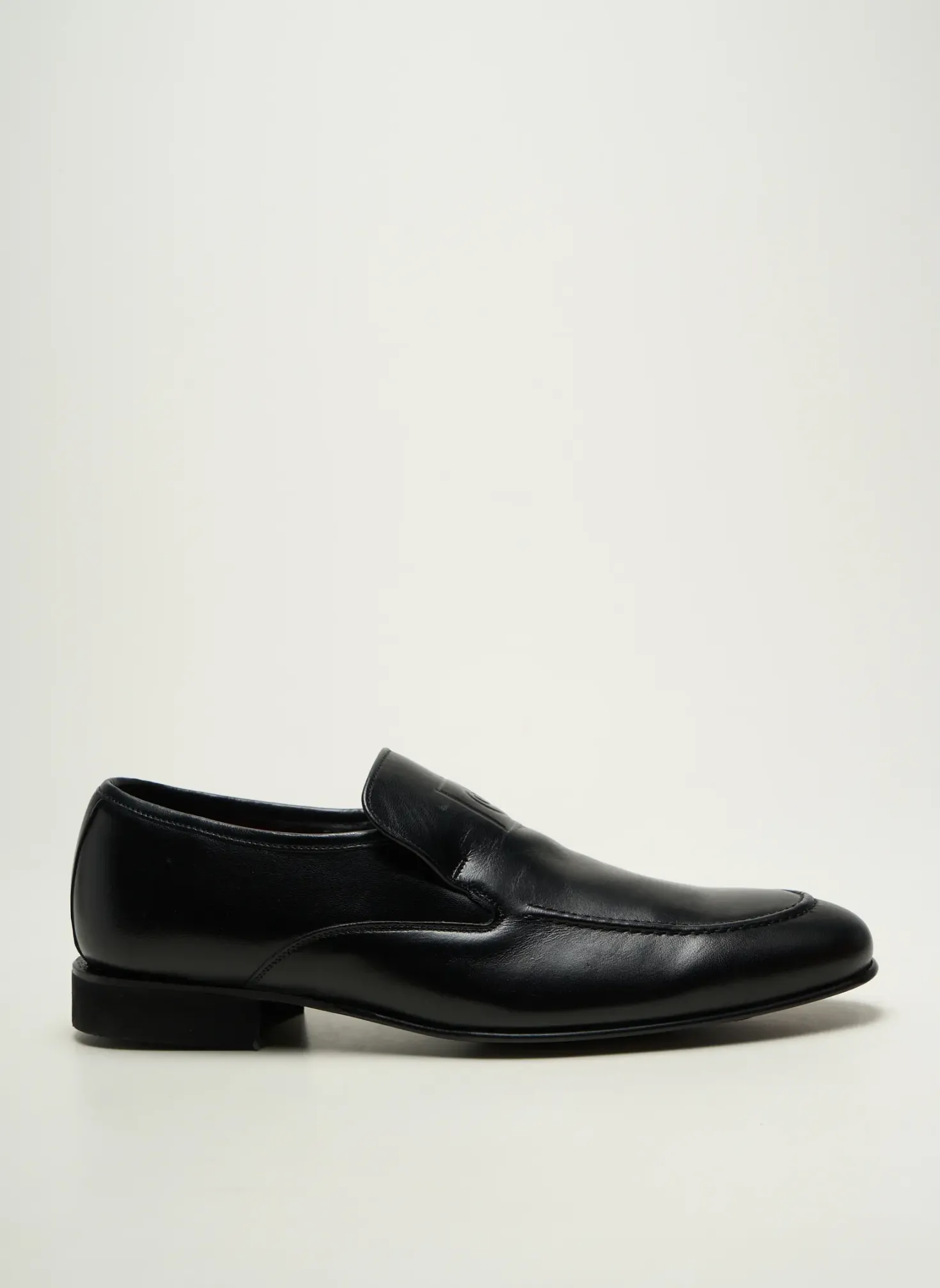 Mocassins Pierre Cardin Noir Talon Bas