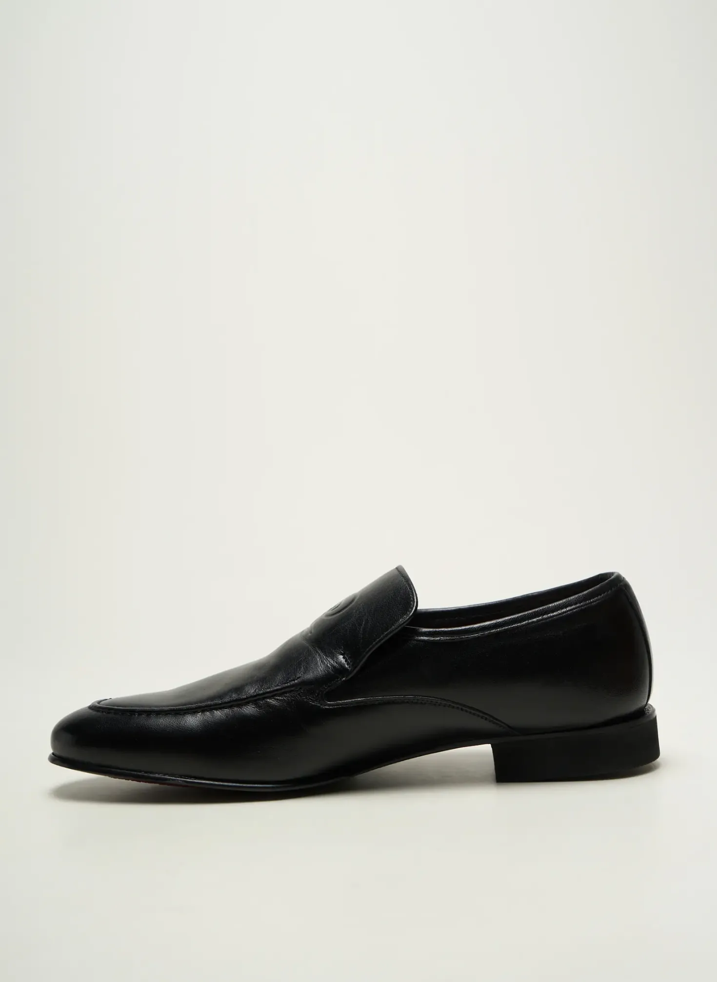 Mocassins Pierre Cardin Noir Talon Bas