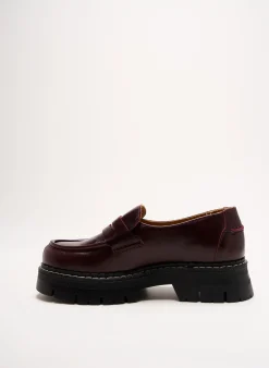 Mocassins Schmoove Violet Talon De 4 À 6cm