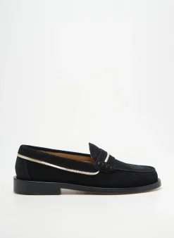 Mocassins Sesa Footwear Noir Talon Plat Jusqu'à 3cm