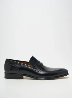 Mocassins Stemar Noir Talon Bas
