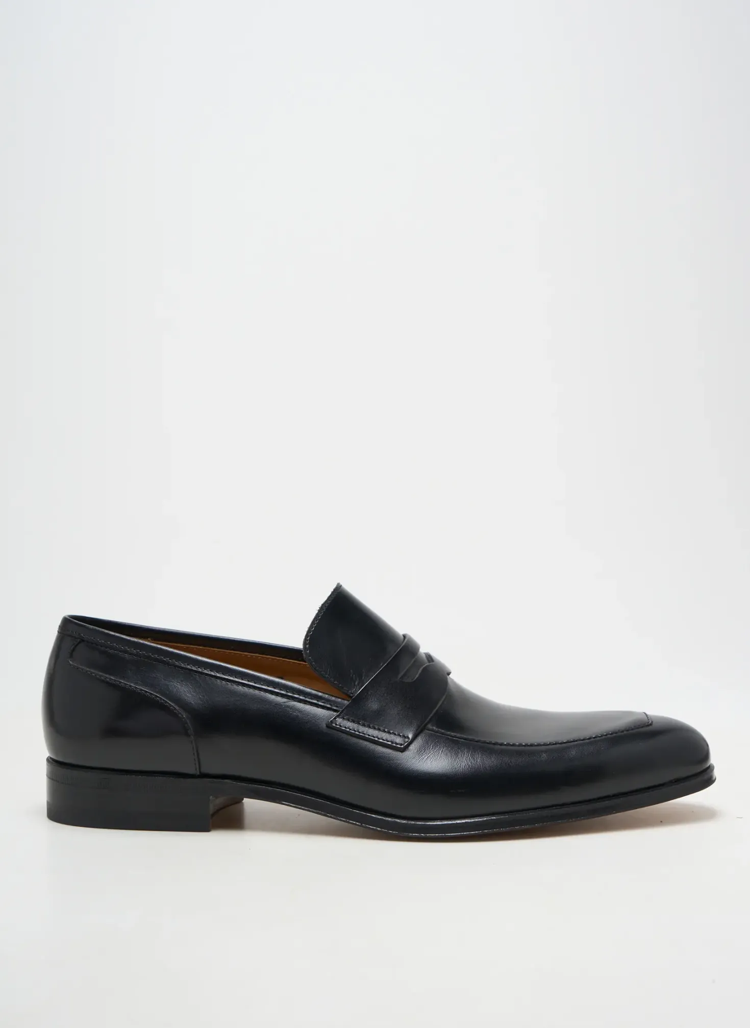 Mocassins Stemar Noir Talon Bas