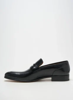Mocassins Stemar Noir Talon Bas
