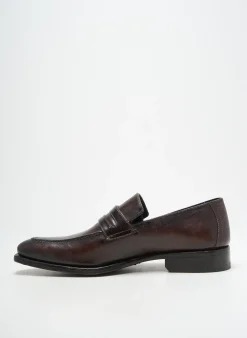 Mocassins Terracciano Marron Talon Bas