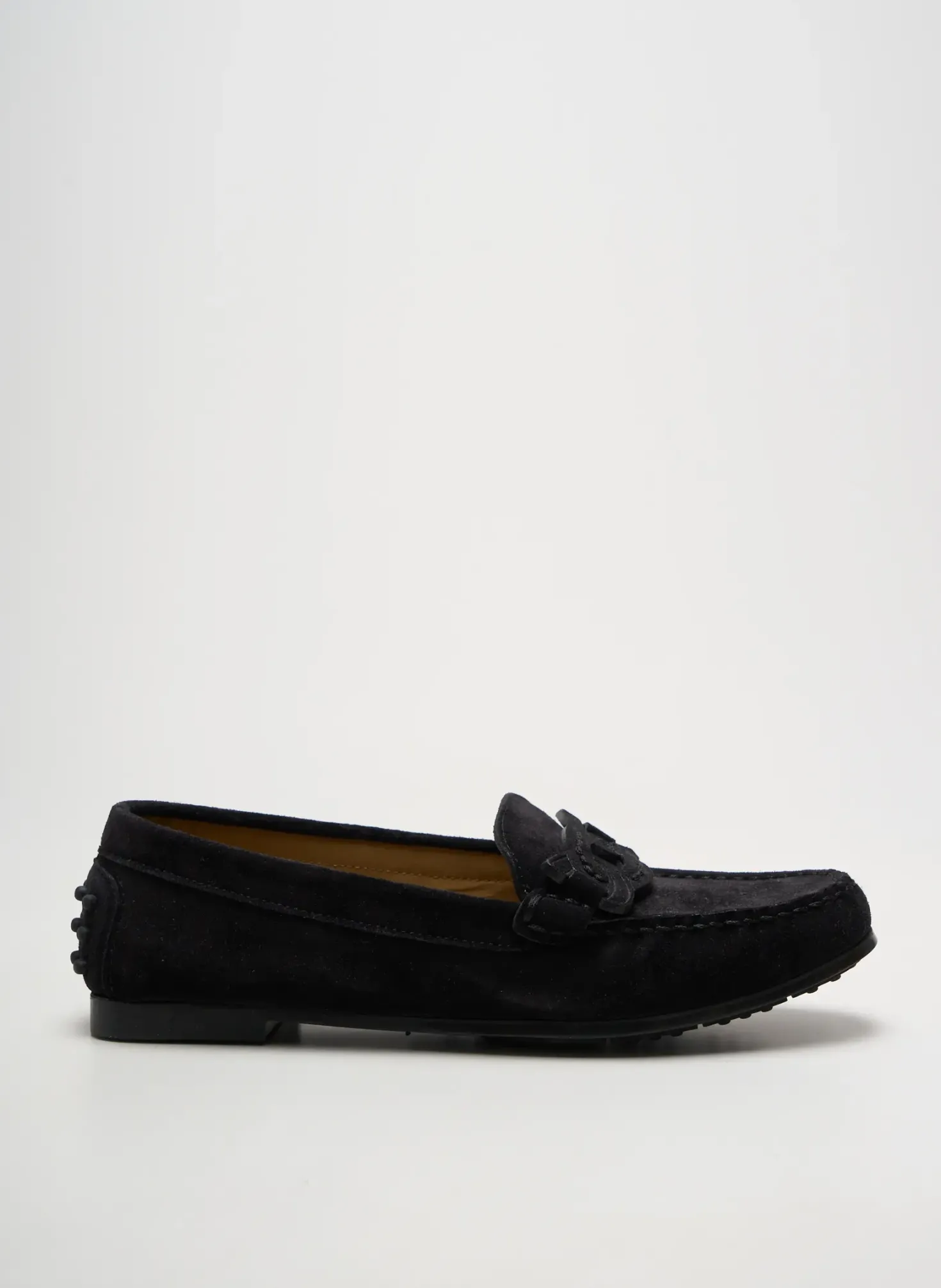 Mocassins Triver Flight Noir Talon Plat Jusqu'à 3cm