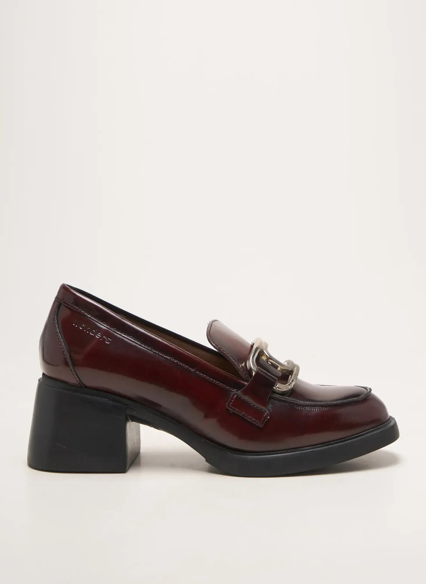 Mocassins Wonders Rouge Talon De 4 À 6cm