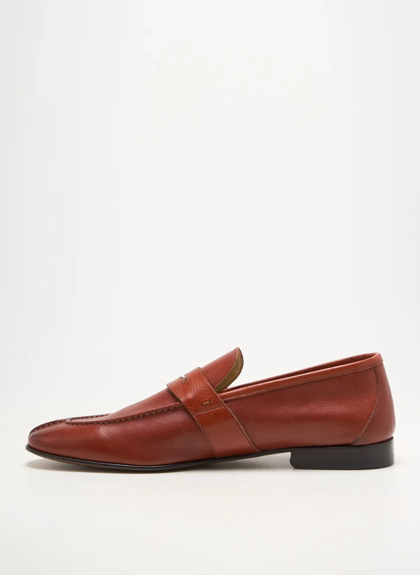 Mocassins Yves Saint Clair Marron Talon Bas
