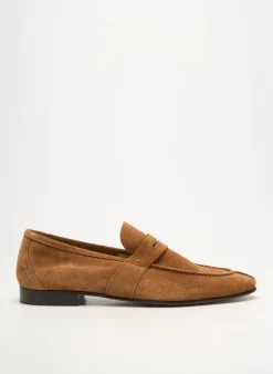 Mocassins Yves Saint Clair Marron Talon Bas