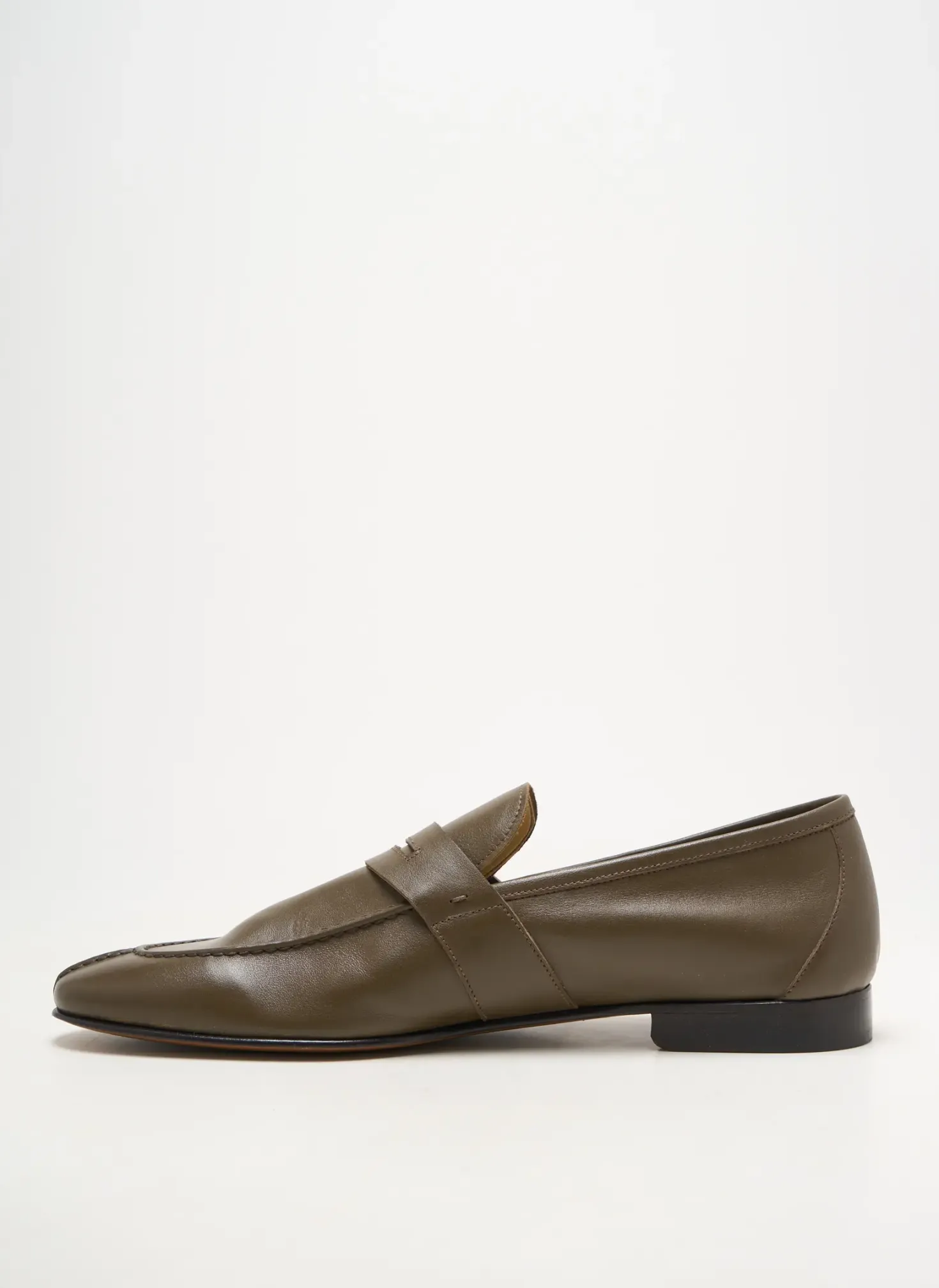 Mocassins Yves Saint Clair Vert Talon Bas
