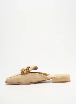 Mules/sabots Alma En Pena Beige Talon Plat Jusqu'à 3cm