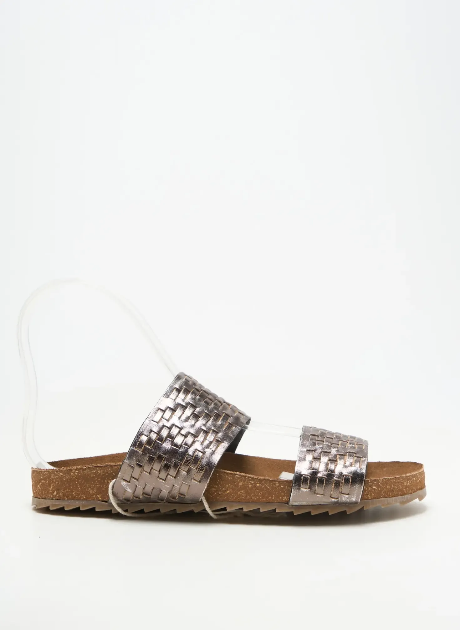 Mules/sabots Biba Argent Talon Plat Jusqu'à 3cm