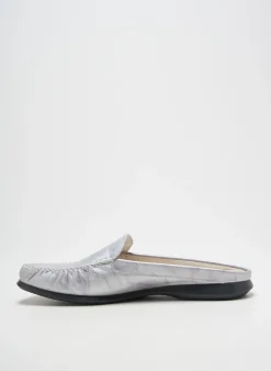 Mules/sabots Boissy Argent Talon Plat Jusqu'à 3cm
