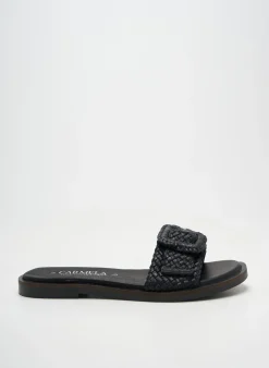 Mules/sabots Carmela Noir Talon Plat Jusqu'à 3cm