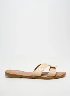 Mules/sabots Cink-me Beige Talon Plat Jusqu'à 3cm