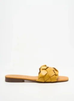 Mules/sabots Donna Lucca Jaune Talon Plat Jusqu'à 3cm