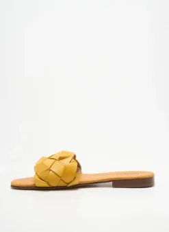 Mules/sabots Donna Lucca Jaune Talon Plat Jusqu'à 3cm