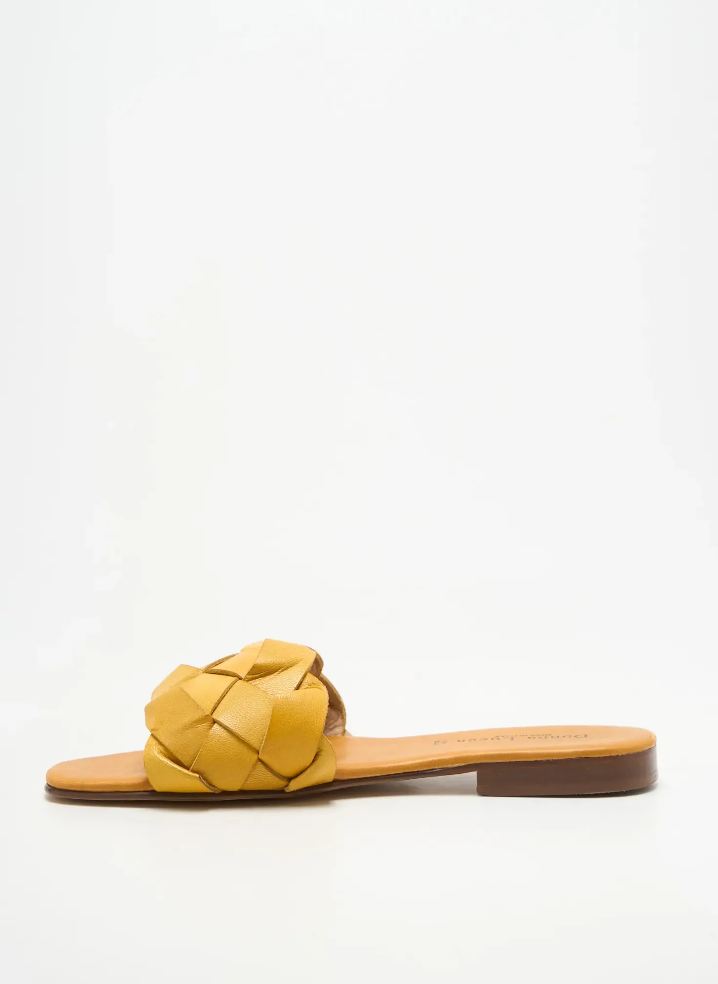 Mules/sabots Donna Lucca Jaune Talon Plat Jusqu'à 3cm