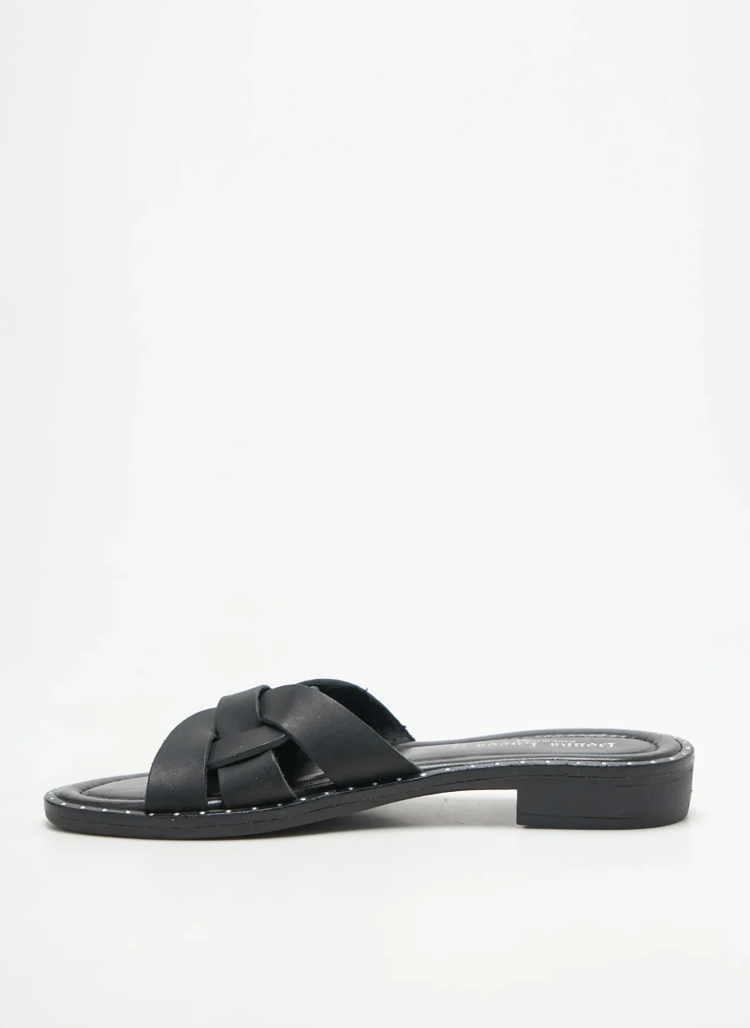 Mules/sabots Donna Lucca Noir Talon Plat Jusqu'à 3cm