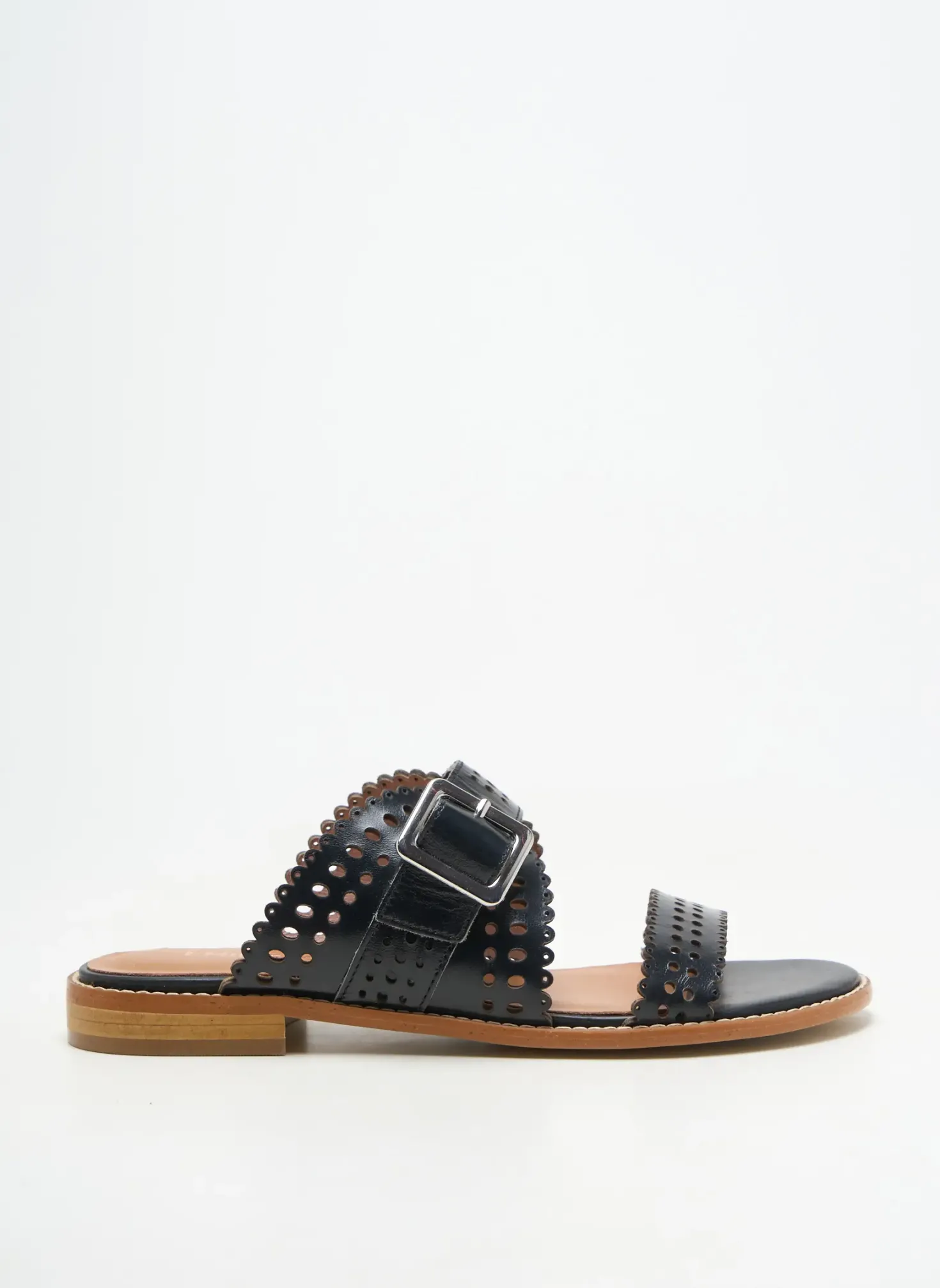 Mules/sabots Emilie Karston Noir Talon Plat Jusqu'à 3cm