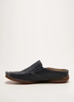 Mules/sabots Fluchos Bleu Bout Carré