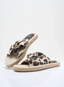 Mules/sabots H&m Beige Talon Plat Jusqu'à 3cm