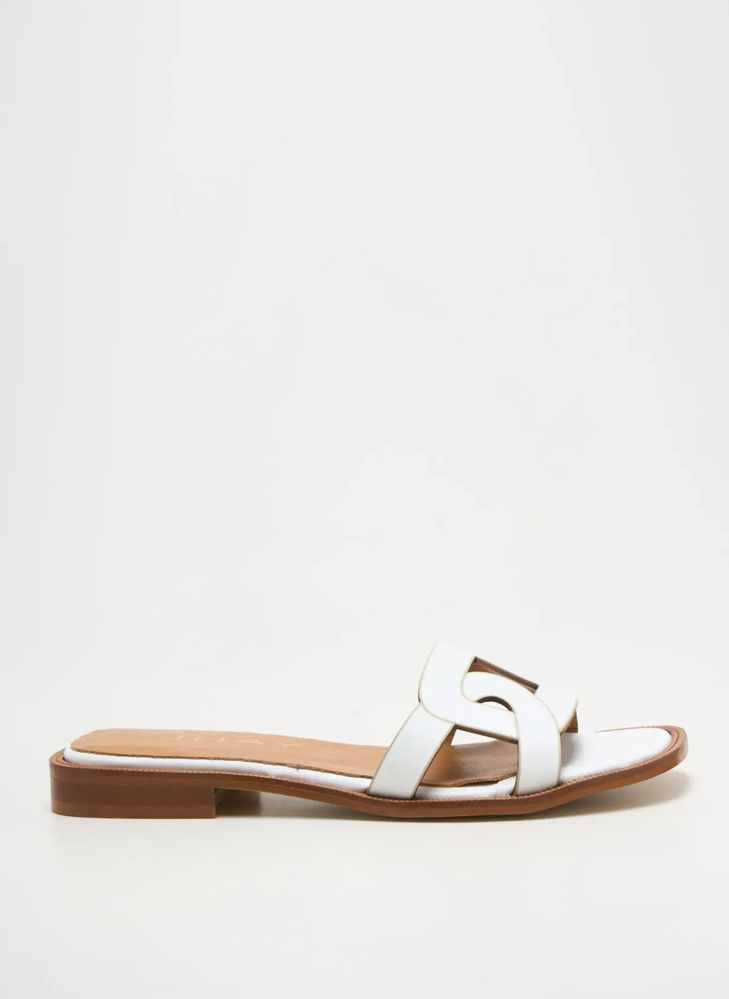 Mules/sabots Jhay Blanc Talon Plat Jusqu'à 3cm