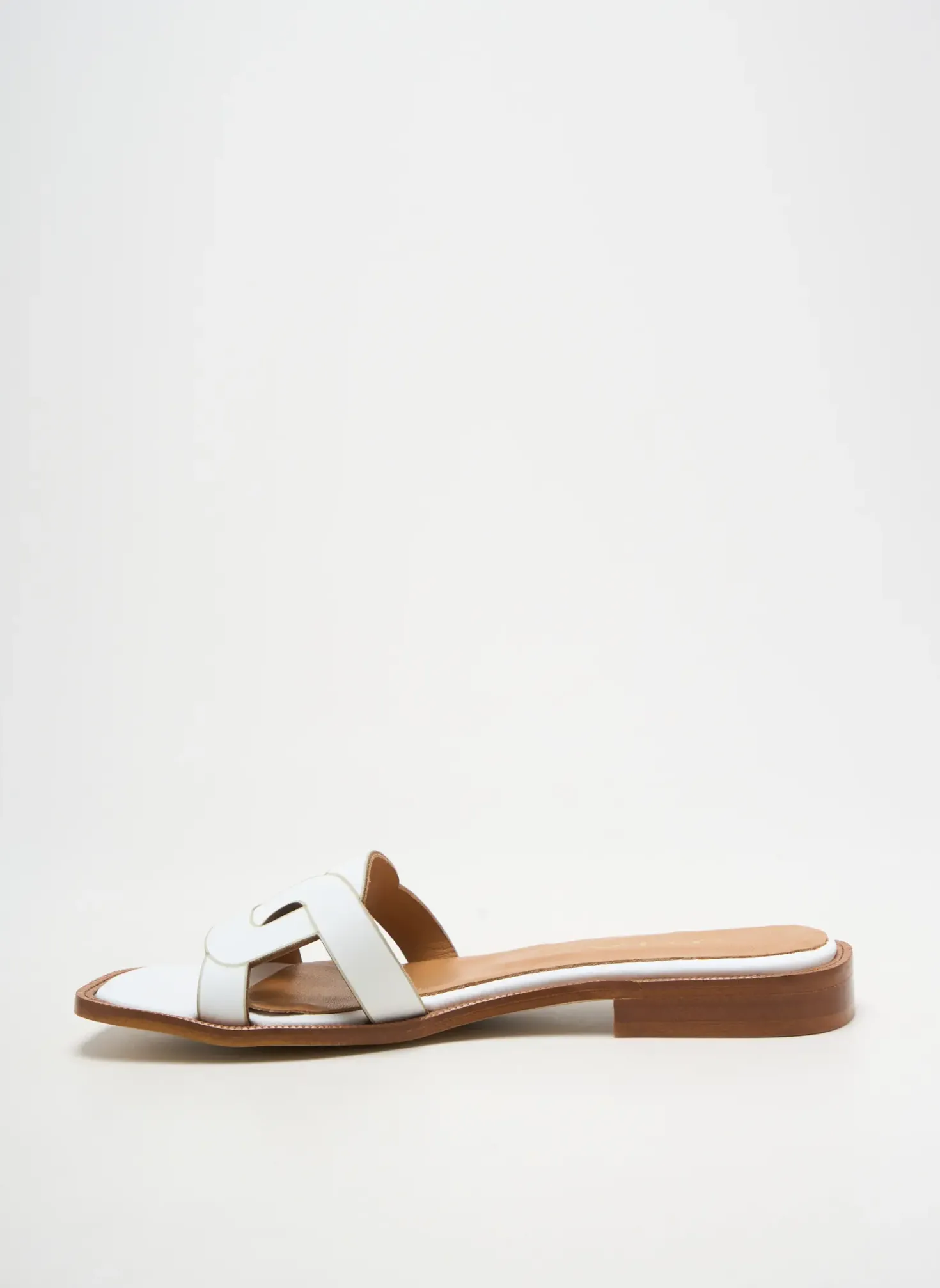 Mules/sabots Jhay Blanc Talon Plat Jusqu'à 3cm