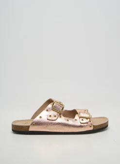 Mules/sabots L'atelier Tropézien Rose Talon Plat Jusqu'à 3cm
