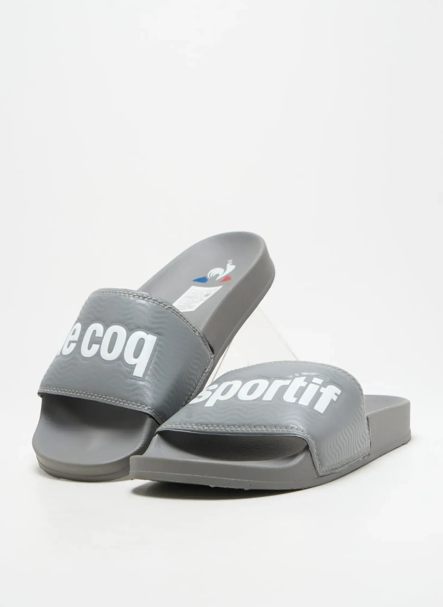 Mules/sabots Le Coq Sportif Gris Bout Ouvert