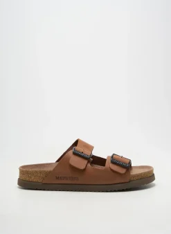 Mules/sabots Mephisto Marron Clair Bout Ouvert
