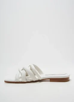 Mules/sabots Mi/mai Blanc Talon Plat Jusqu'à 3cm