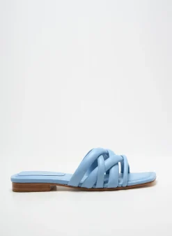 Mules/sabots Mi/mai Bleu Talon Plat Jusqu'à 3cm