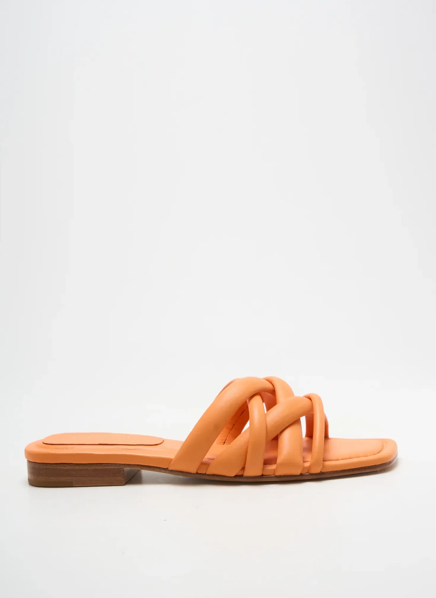 Mules/sabots Mi/mai Orange Talon Plat Jusqu'à 3cm