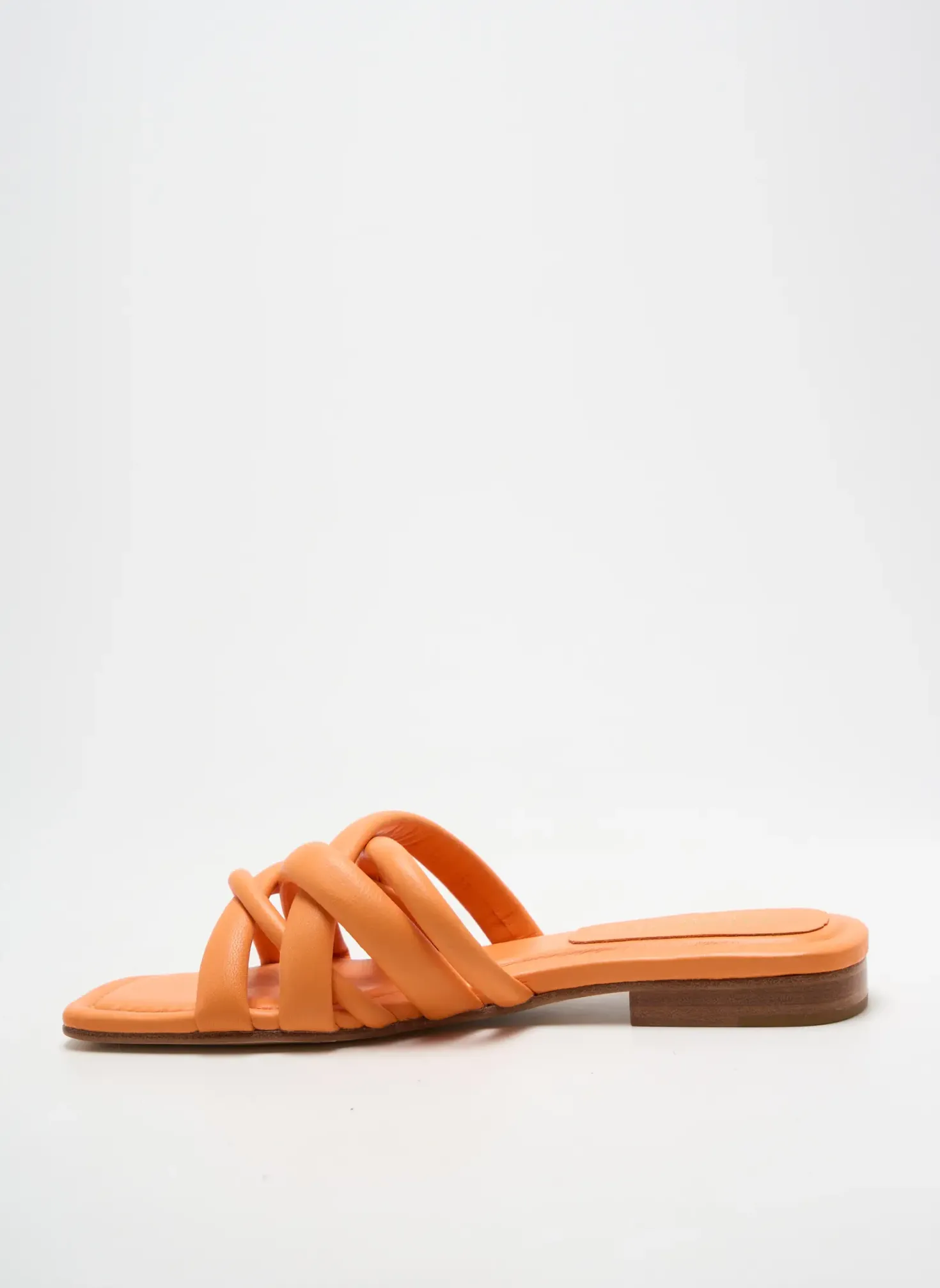 Mules/sabots Mi/mai Orange Talon Plat Jusqu'à 3cm