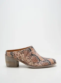 Mules/sabots Minka Design Beige Talon De 4 À 6cm