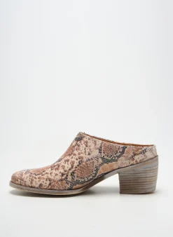 Mules/sabots Minka Design Beige Talon De 4 À 6cm