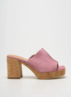 Mules/sabots Minka Design Rose Talon De 7 À 9cm