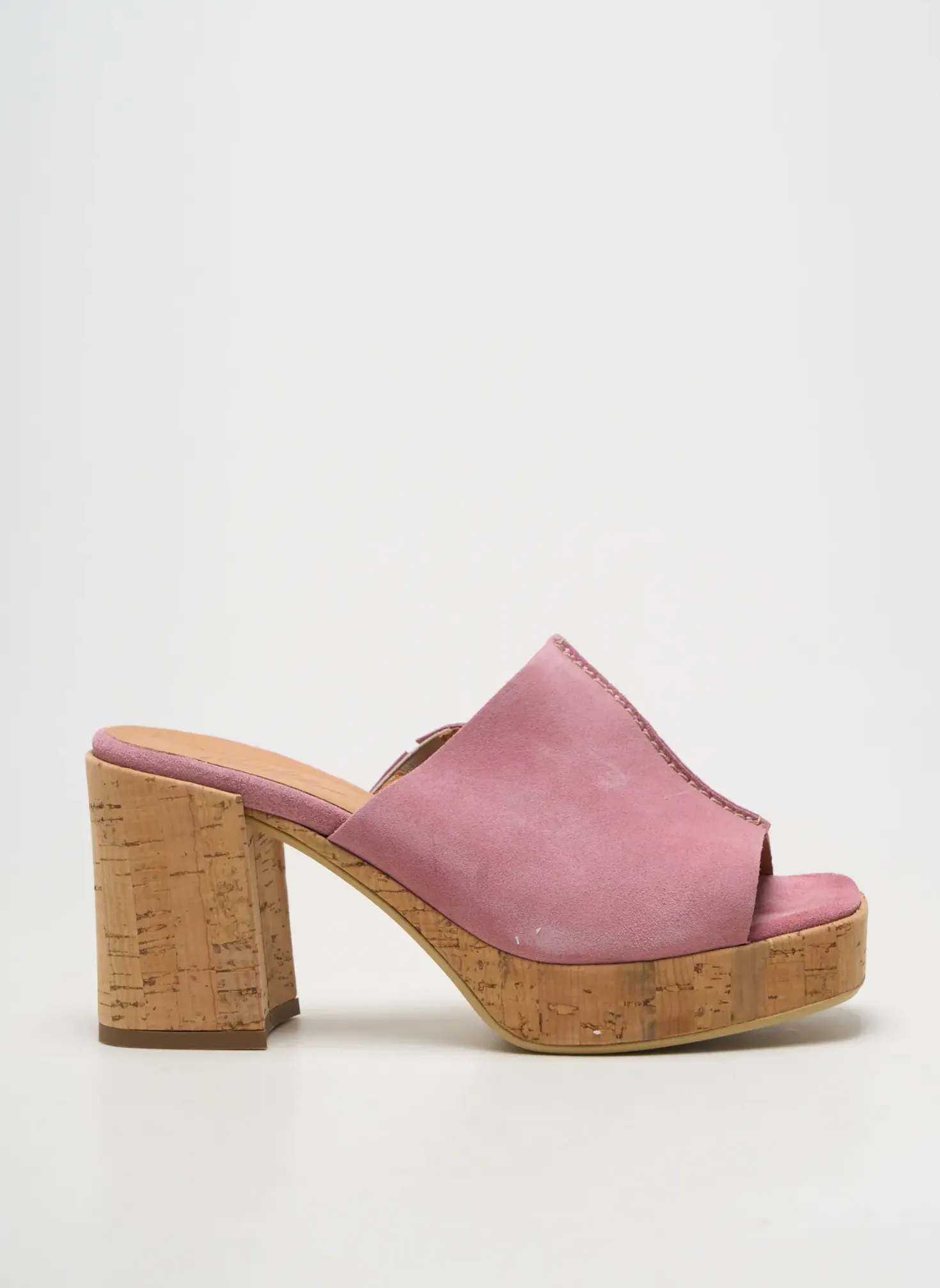 Mules/sabots Minka Design Rose Talon De 7 À 9cm