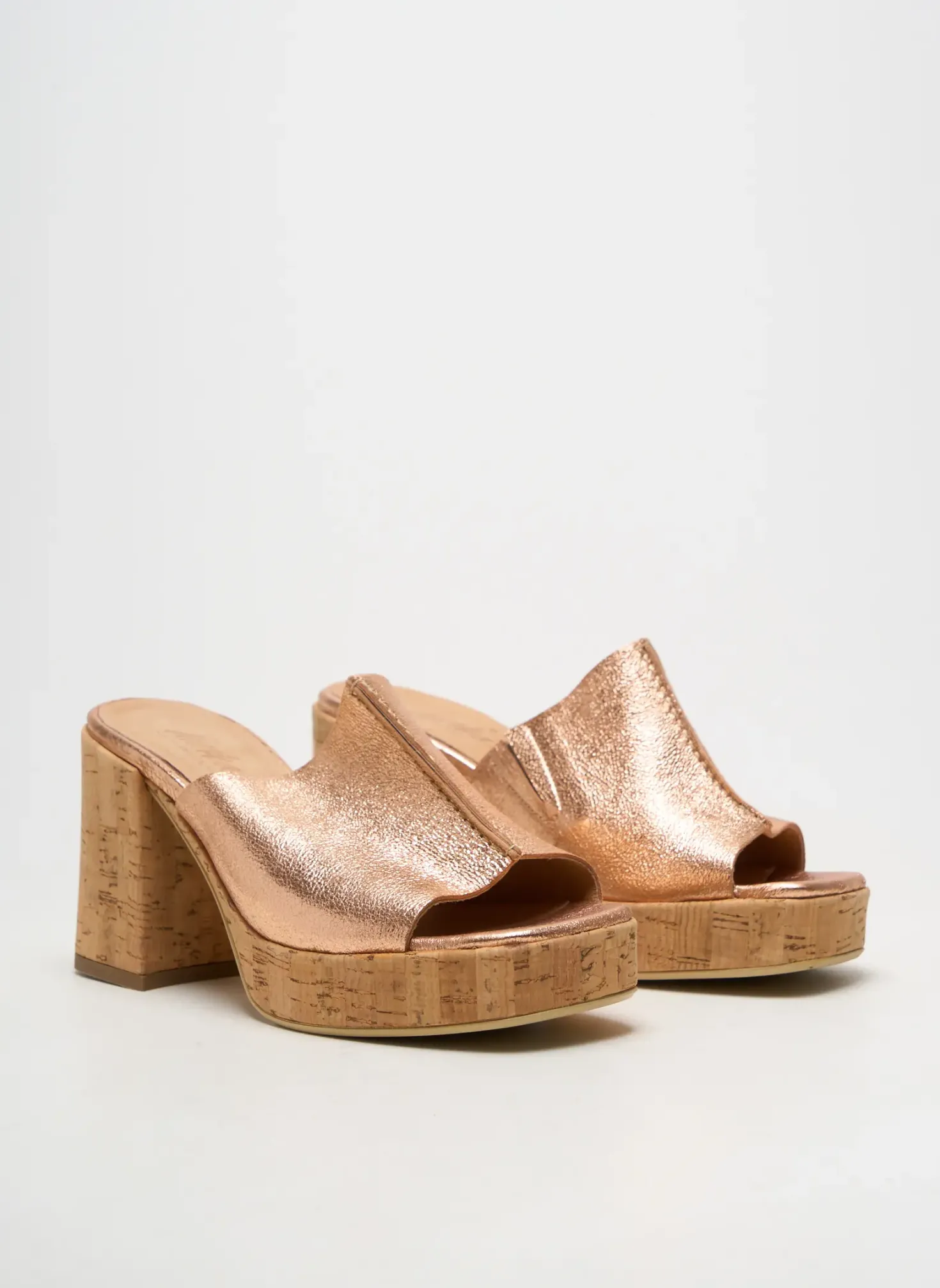 Mules/sabots Minka Design Rose Talon De 7 À 9cm